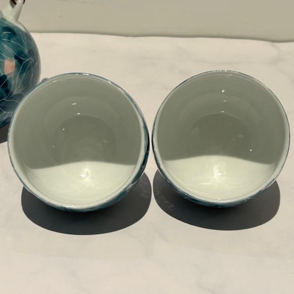 Asian Tea Set with Stainless Steel Chopsticks - Picture 11 of 17